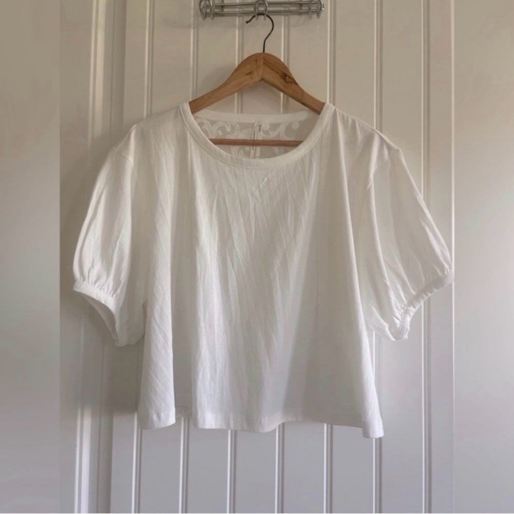 By Anthropologie Embellished
Mesh-Back Top -  NWOT - Picture 2 of 10